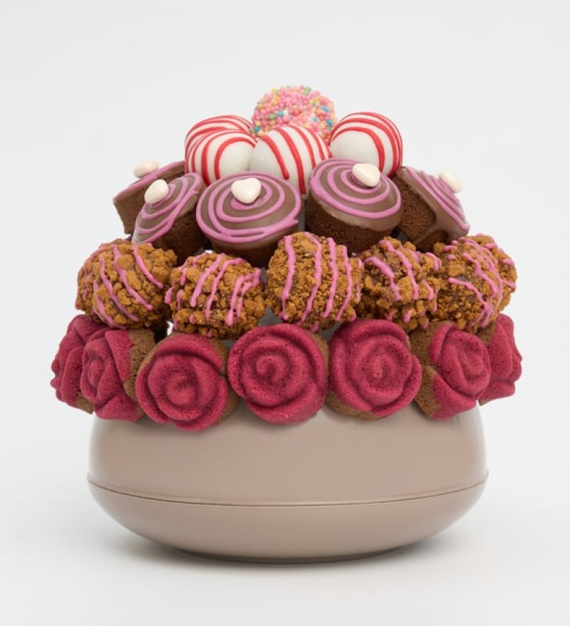 Lotus Biscoff® ve Kalp Keklerle Bir Buket Lezzet